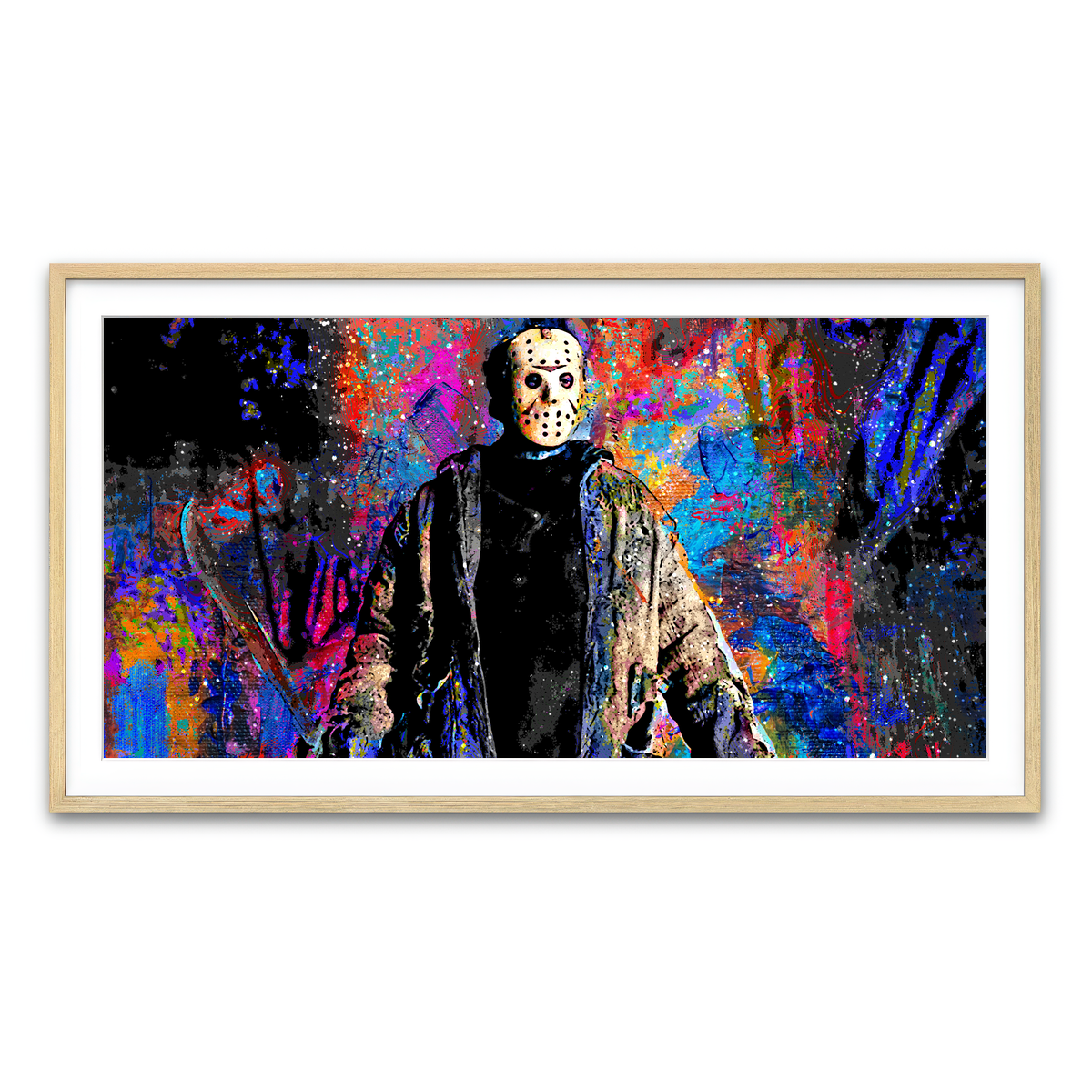 Framed Print 2x1 Natural