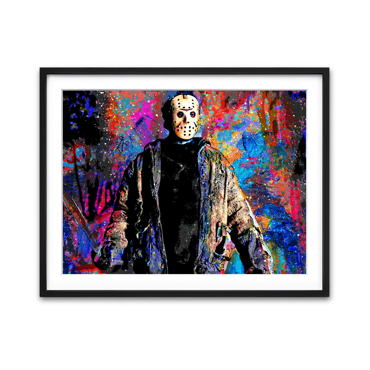 Framed Print 4x3 Black