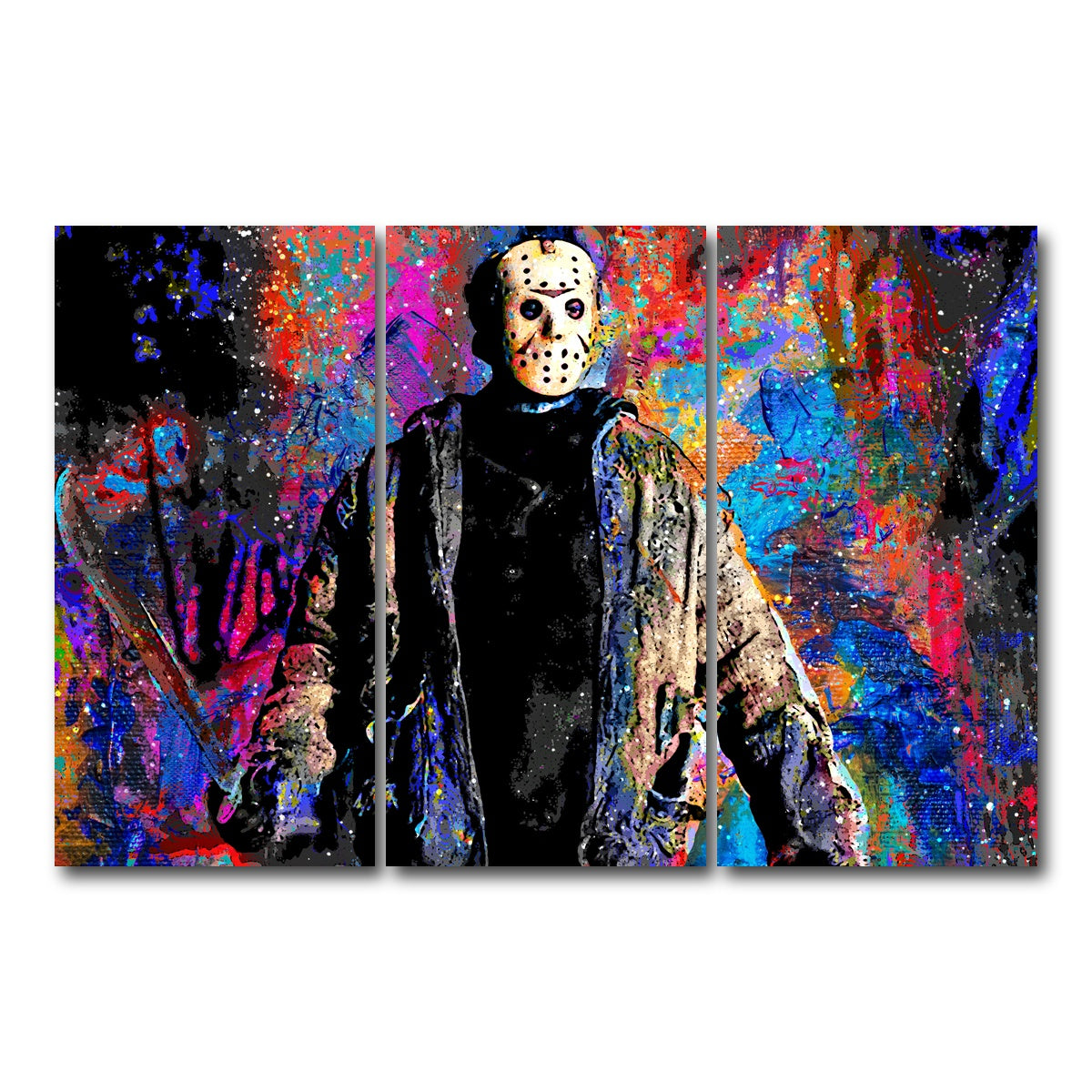 AUTO-MOCKUP WHITE | Voorhees | 3 Piece | Gallery Wrap Canvas | group=12x24