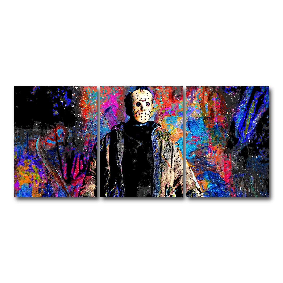 AUTO-MOCKUP WHITE | Voorhees | 3 Piece | Gallery Wrap Canvas | group=18x24