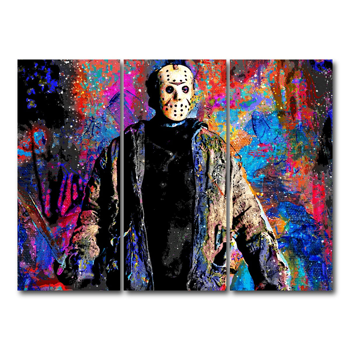 AUTO-MOCKUP WHITE | Voorhees | 3 Piece | Gallery Wrap Canvas | group=8x18