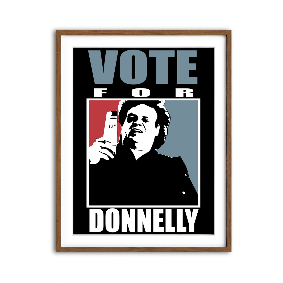 Framed Print 3x4 Walnut