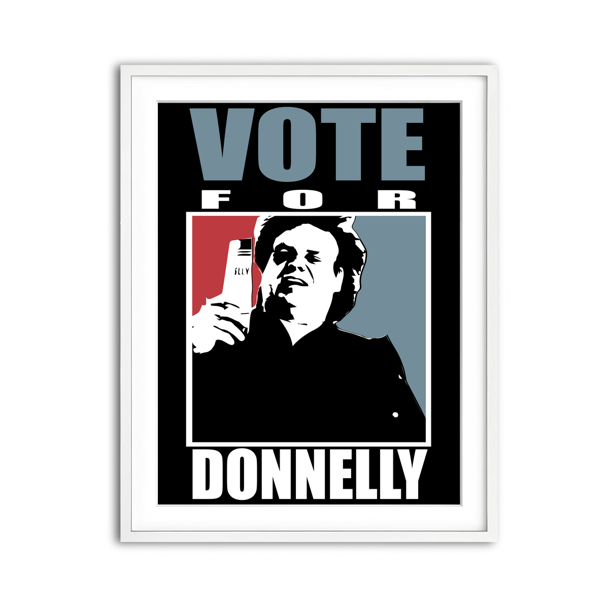 Framed Print 3x4 White