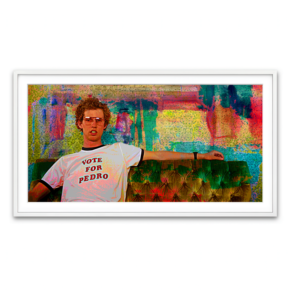 Framed Print 2x1 White