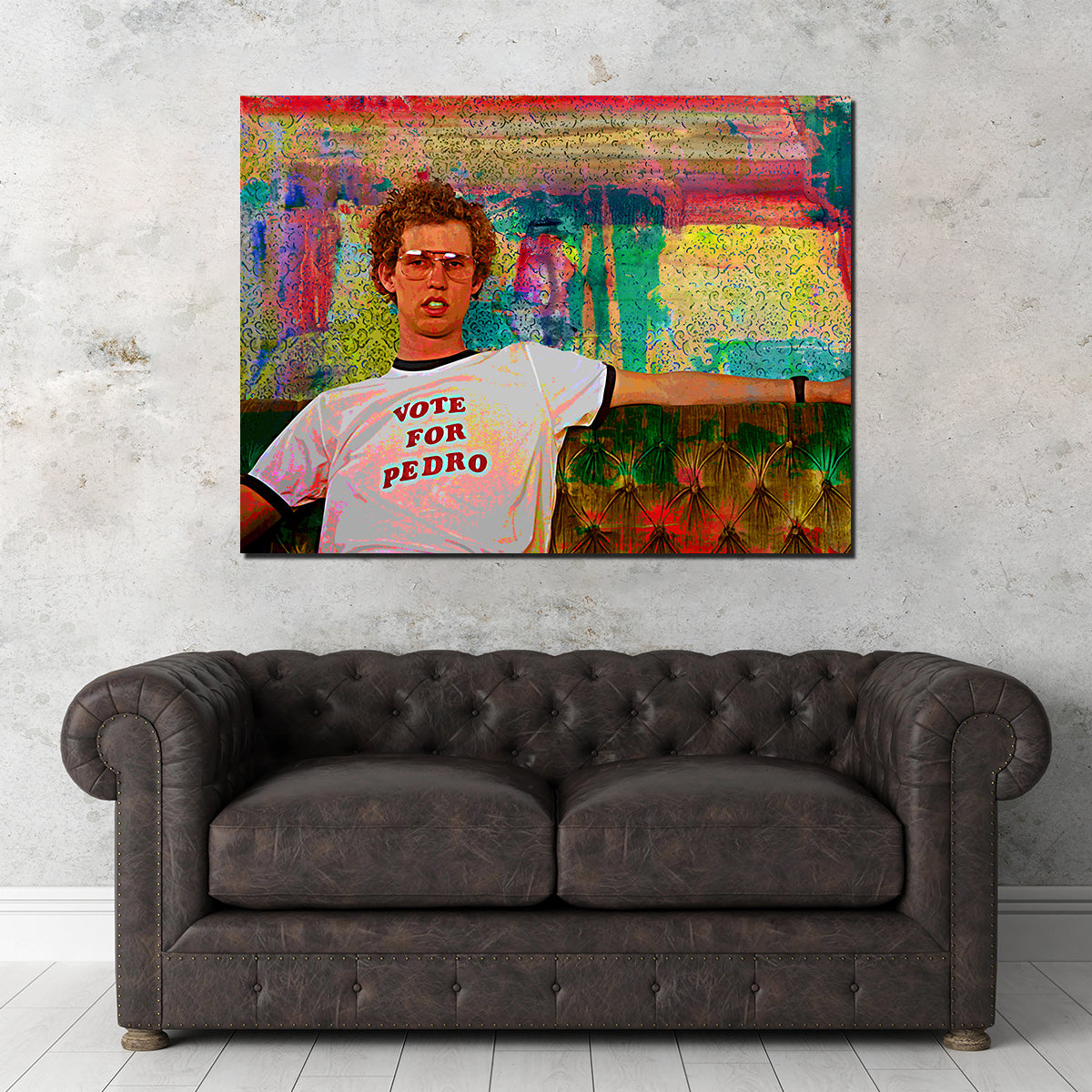 Vote for Pedro Wall Art