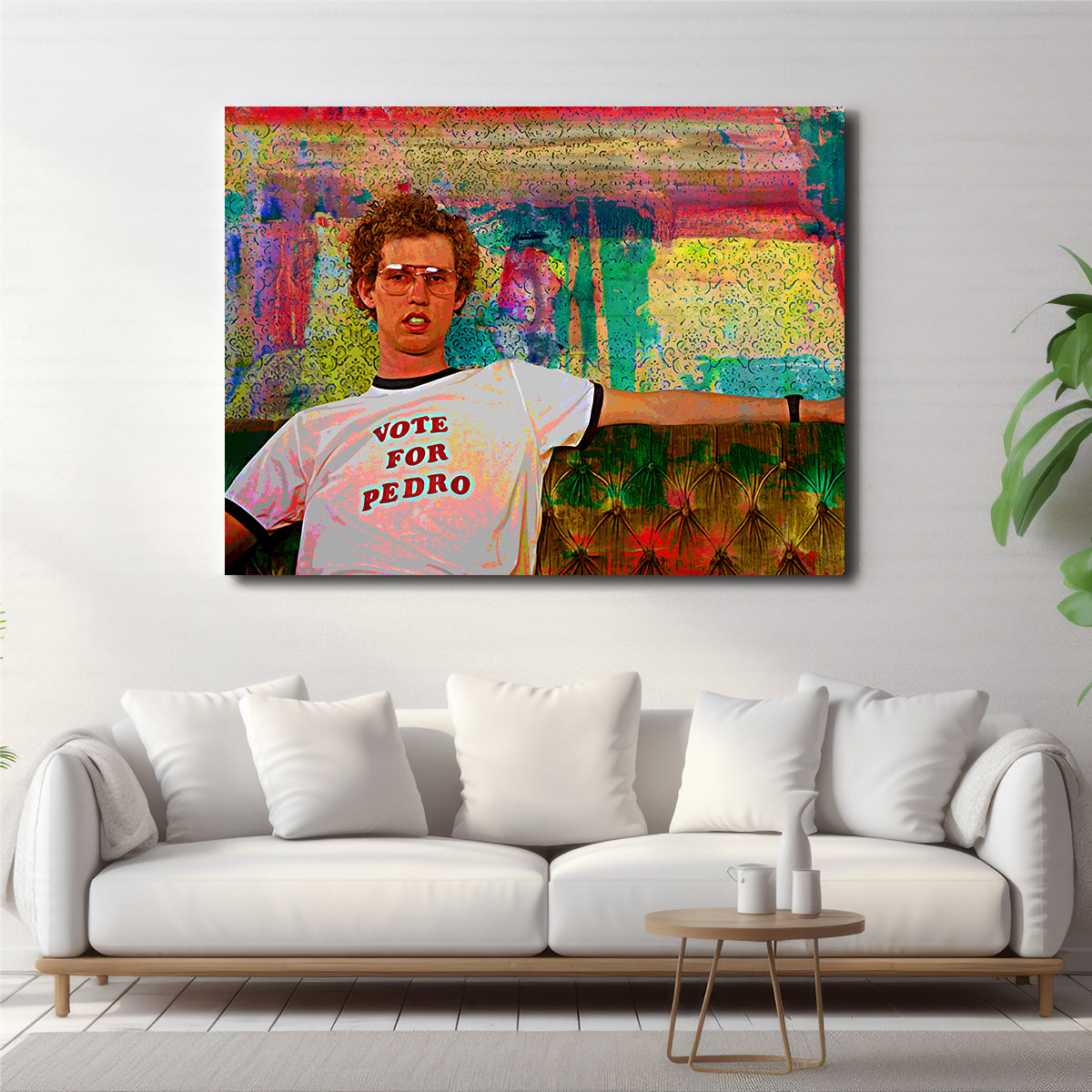 Vote for Pedro Wall Art