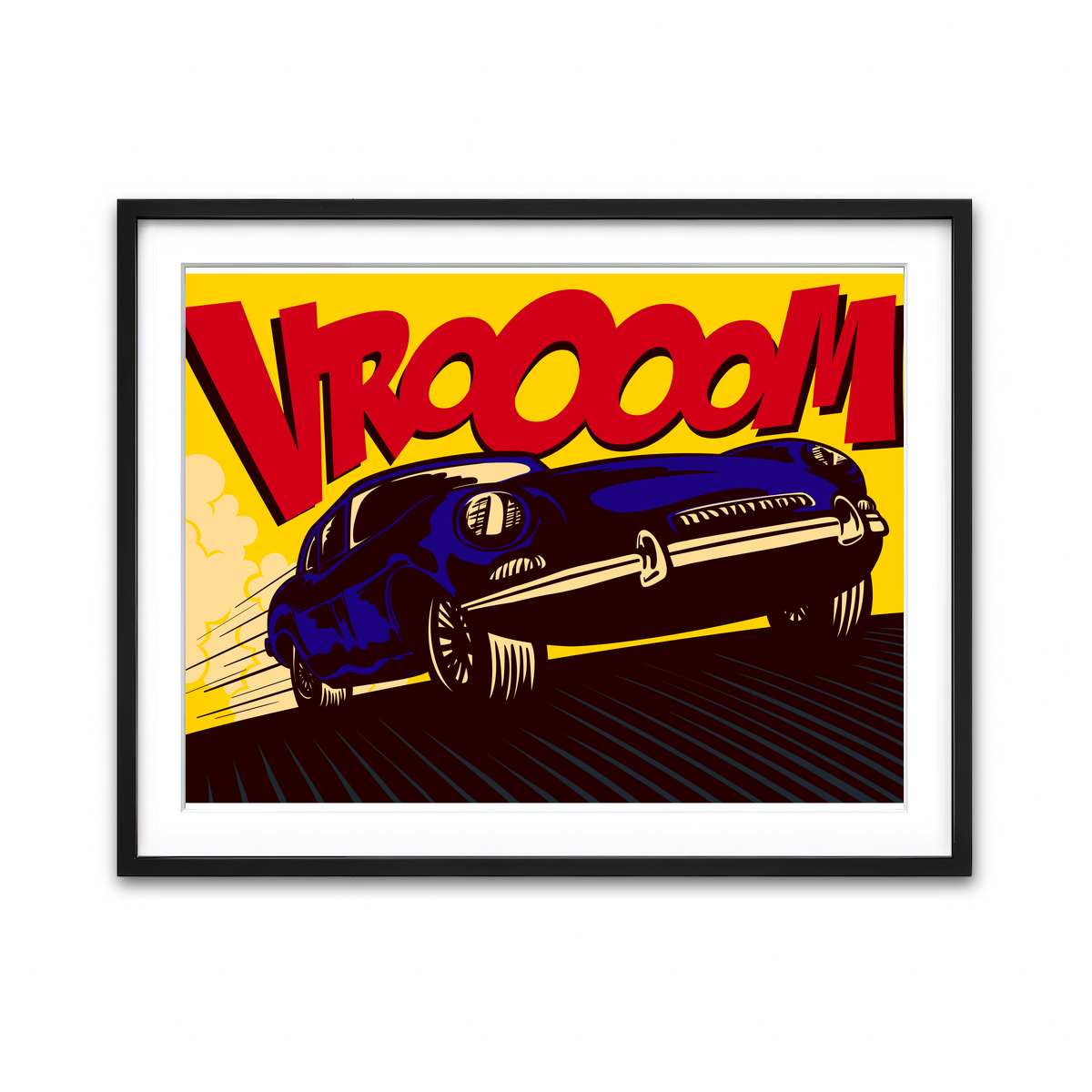 Framed Print 4x3 Black