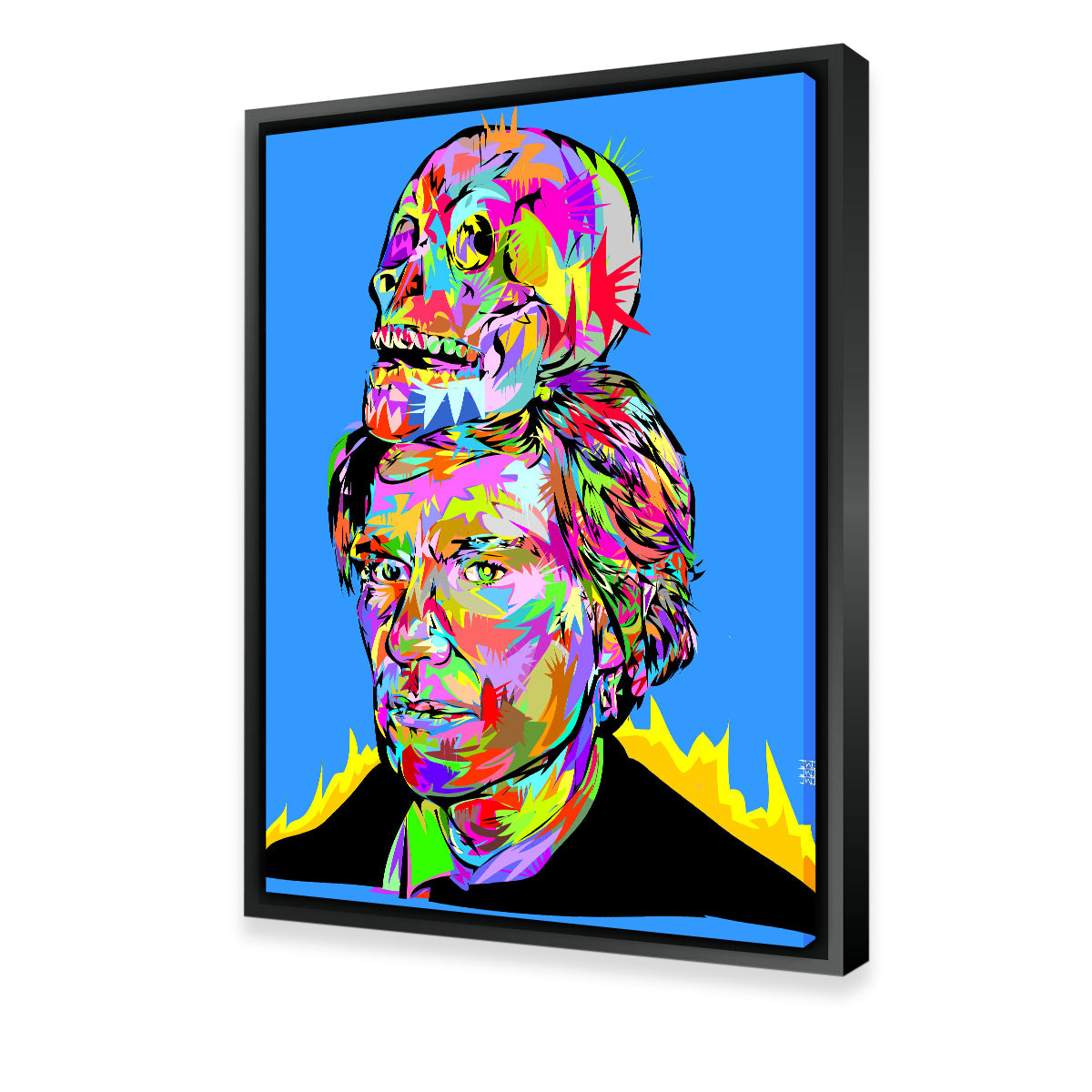 Warhol Skull Wall Art