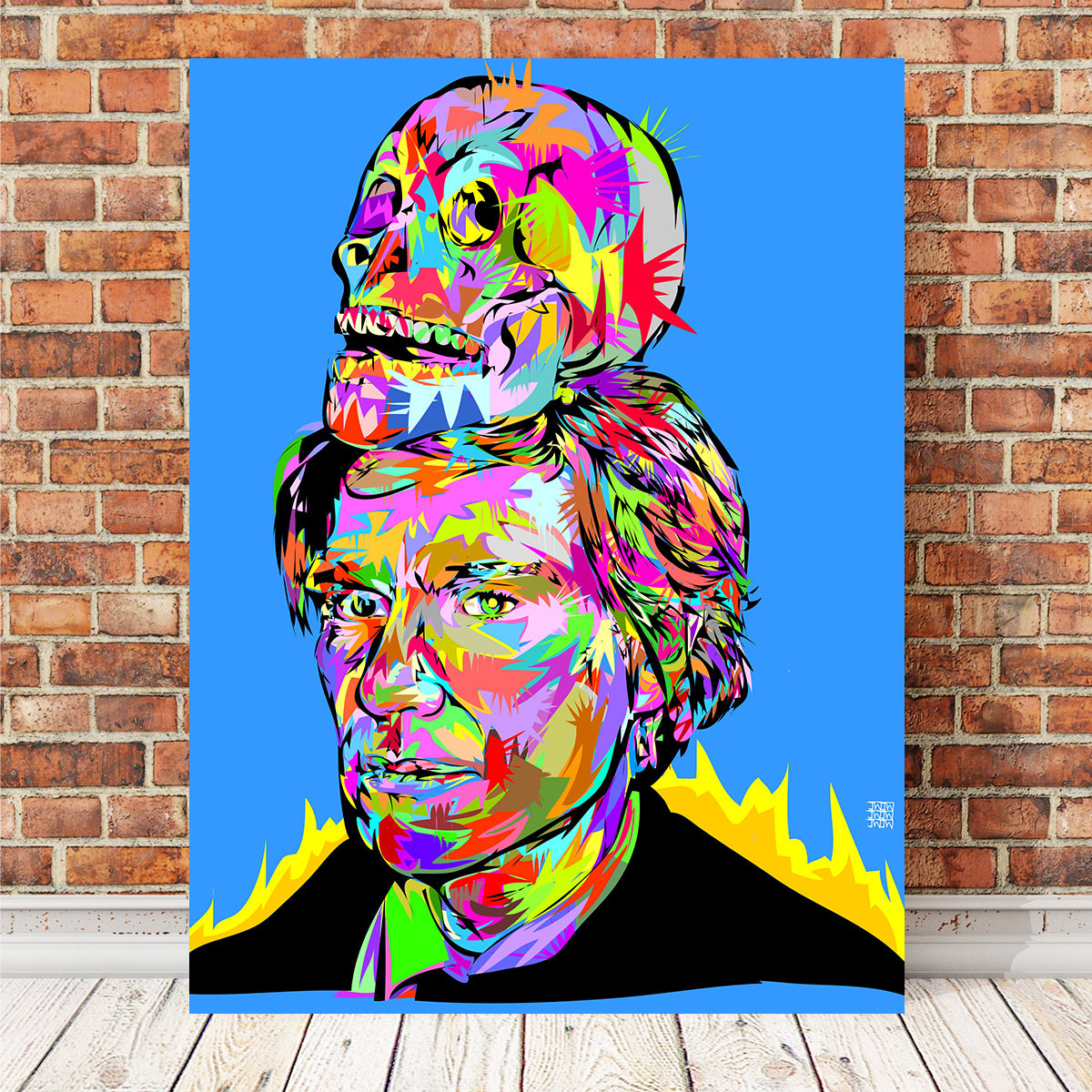 Warhol Skull Wall Art