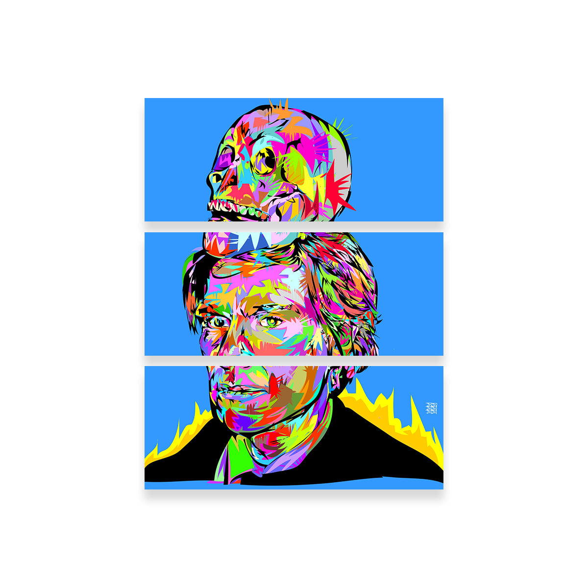 Warhol Skull Wall Art