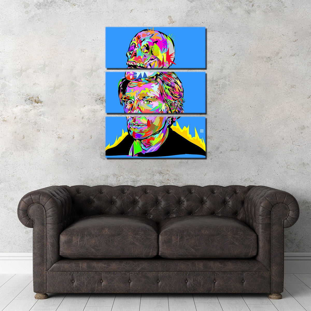 Warhol Skull Wall Art
