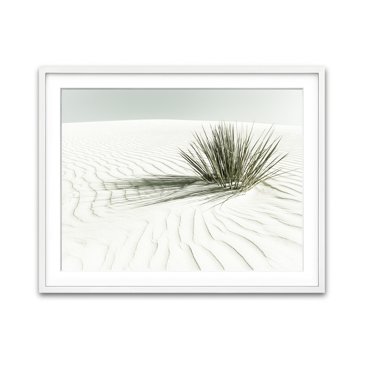 Framed Print 4x3 White