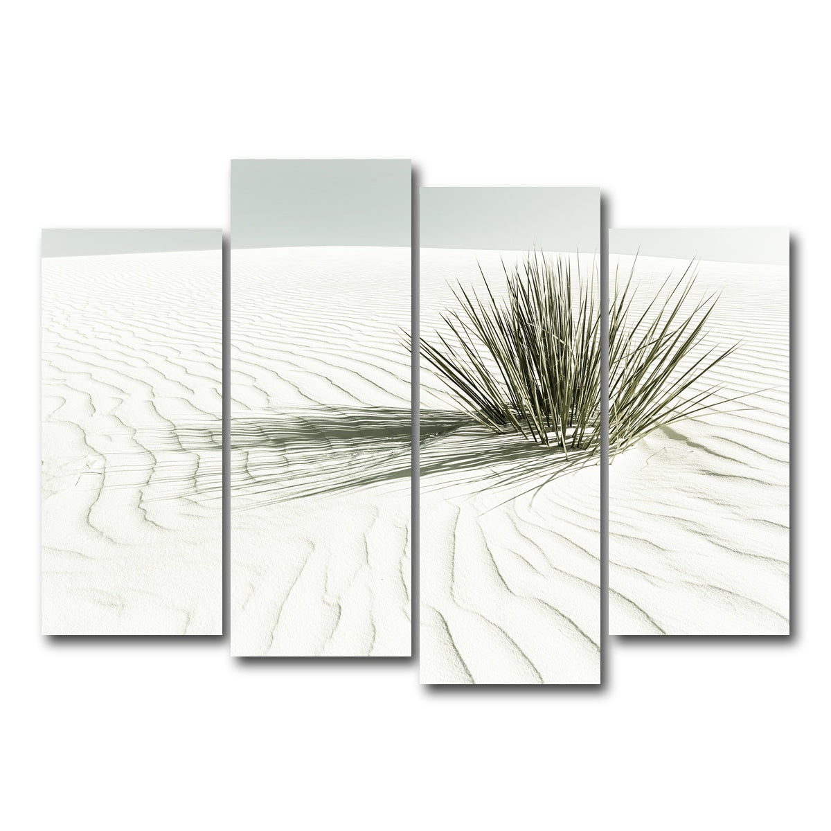 AUTO-MOCKUP WHITE | WHITE SANDS Vintage Dune | 4 Piece | Gallery Wrap Canvas | group=4_normal