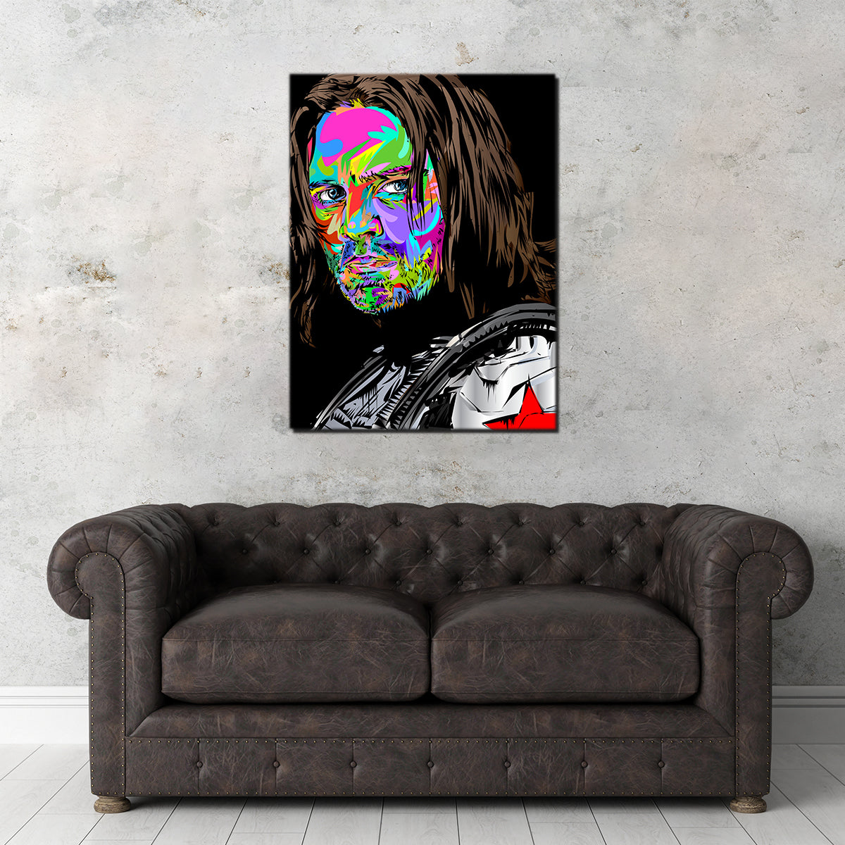 Winter Solider Wall Art