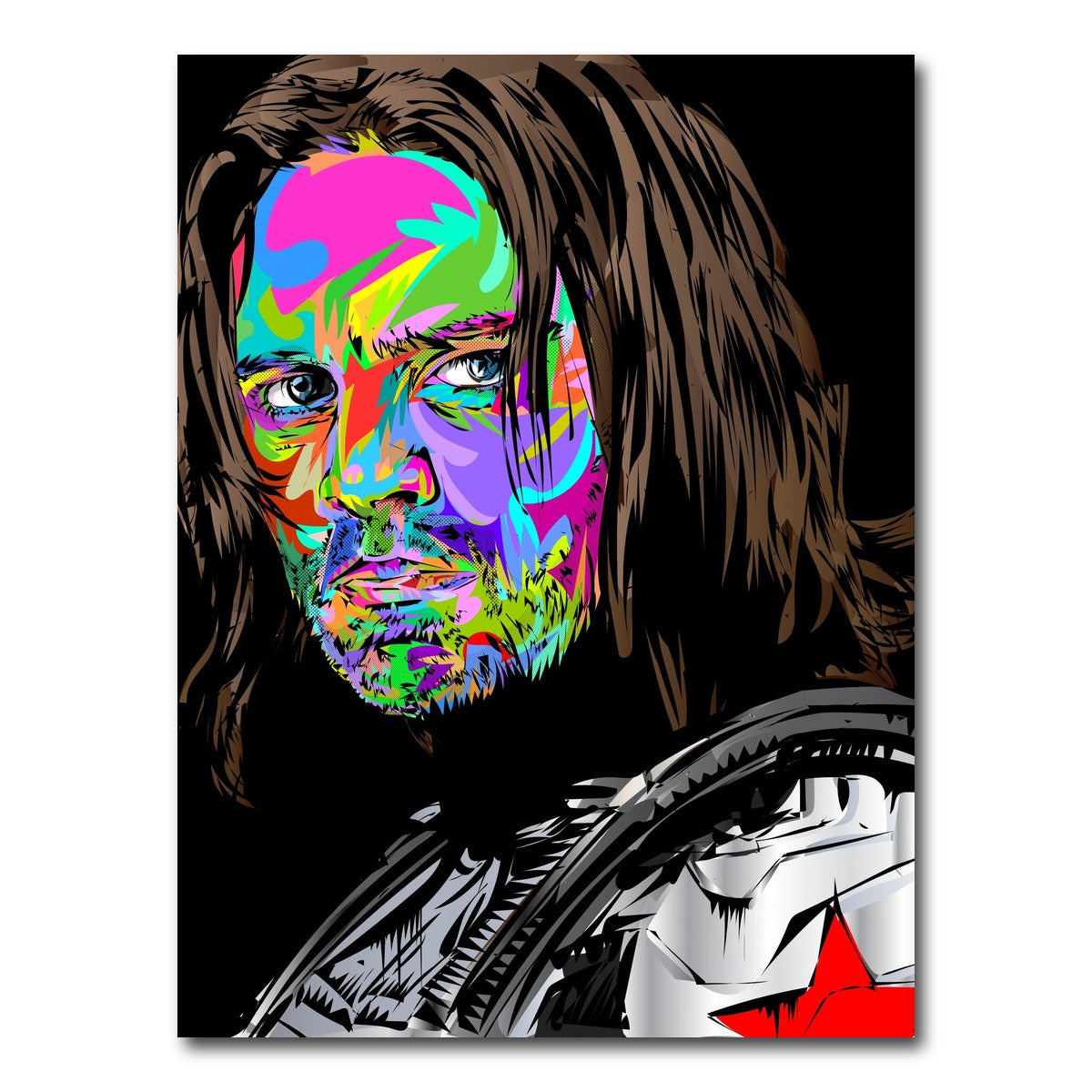 AUTO-MOCKUP WHITE | WINTER SOLIDER | 1 Piece | Gallery Wrap Canvas | group=3x4