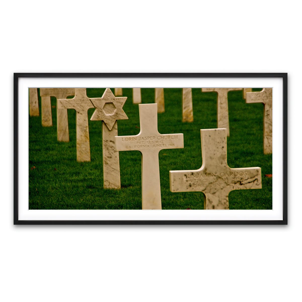 Framed Print 2x1 Black