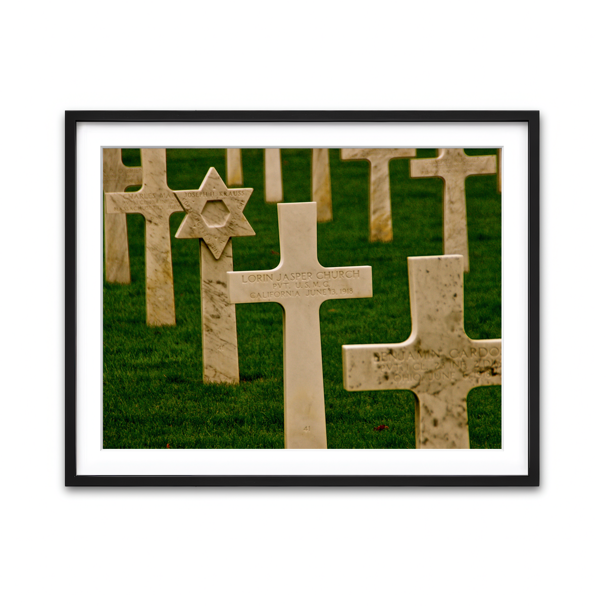 Framed Print 4x3 Black