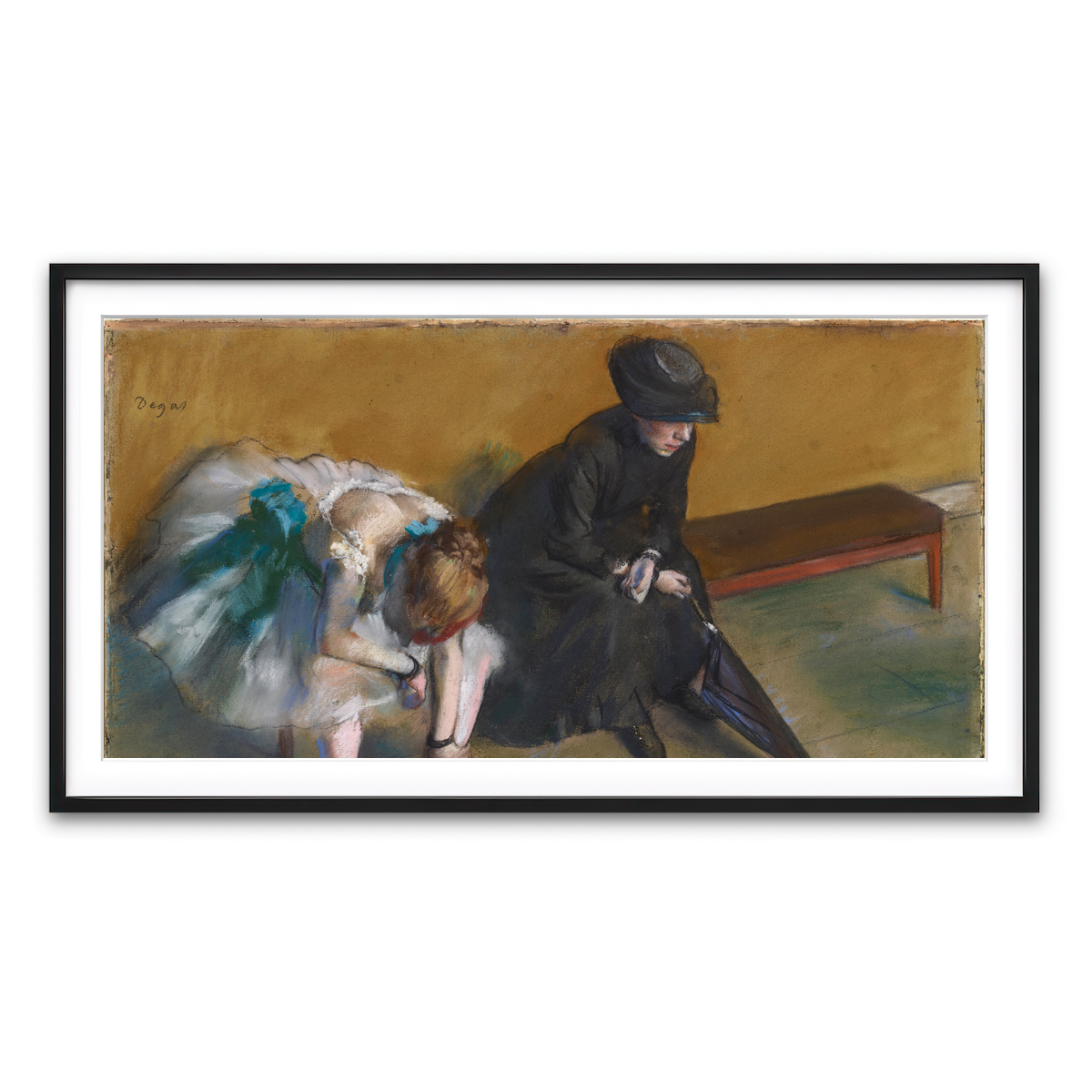 Framed Print 2x1 Black