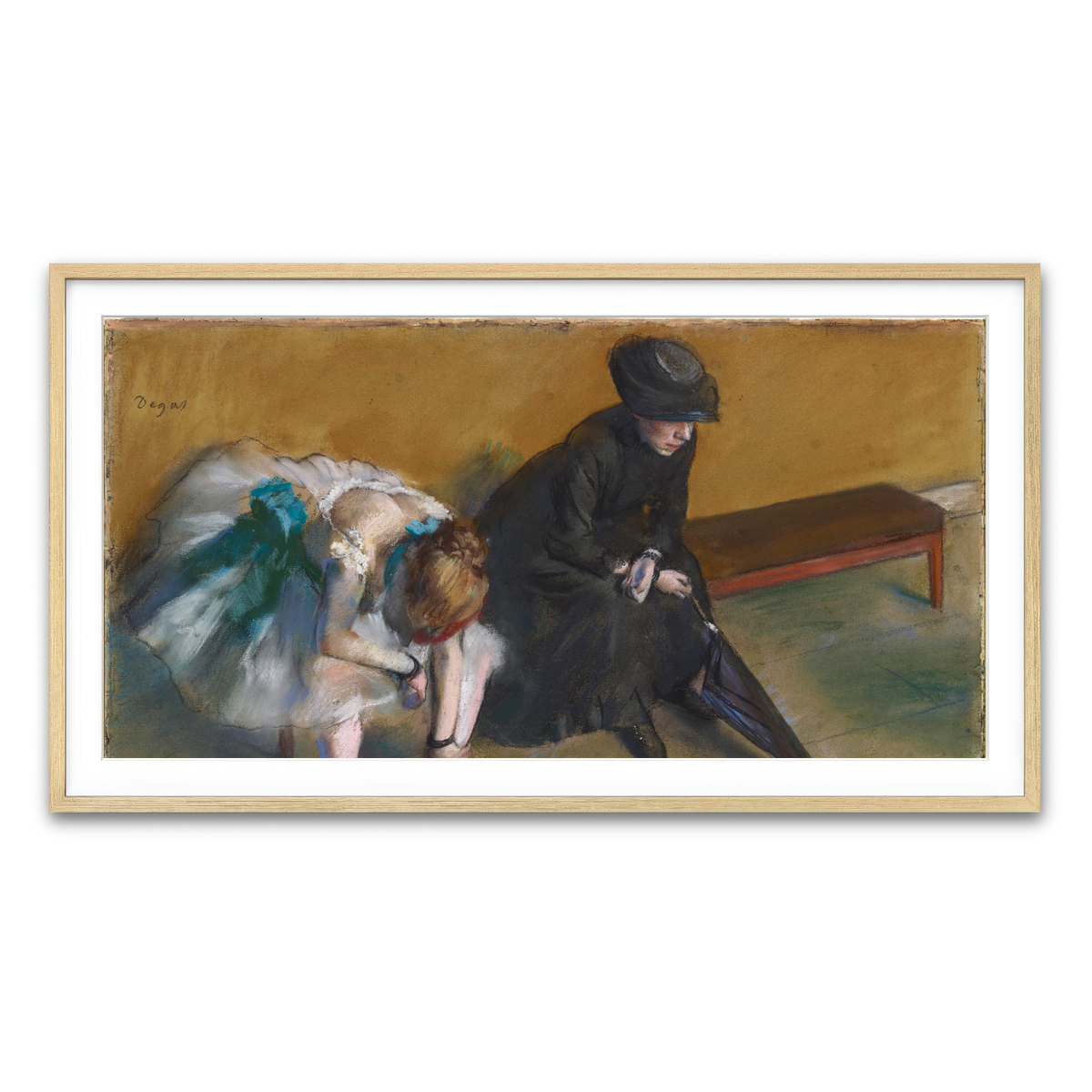 Framed Print 2x1 Natural