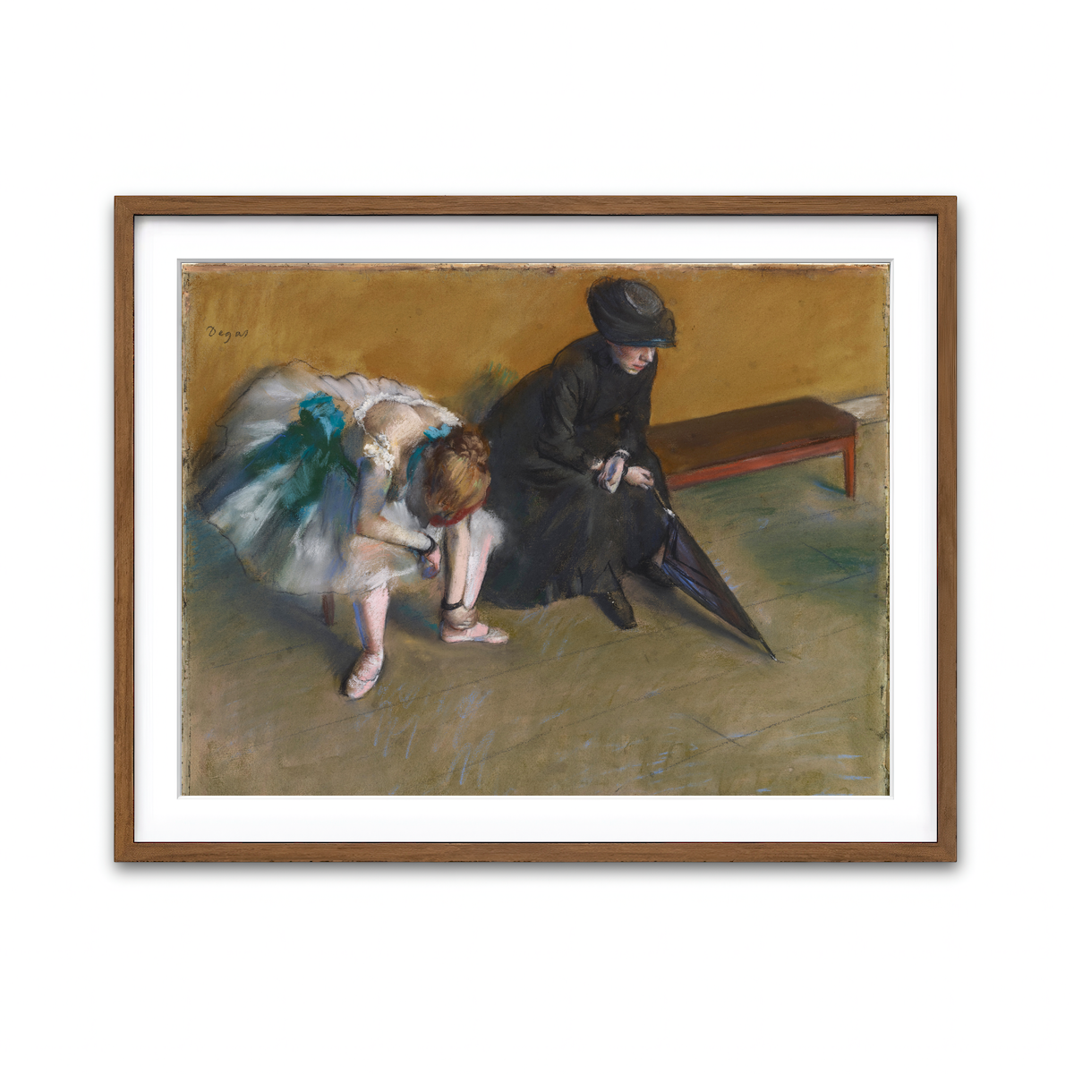 Framed Print 4x3 Walnut