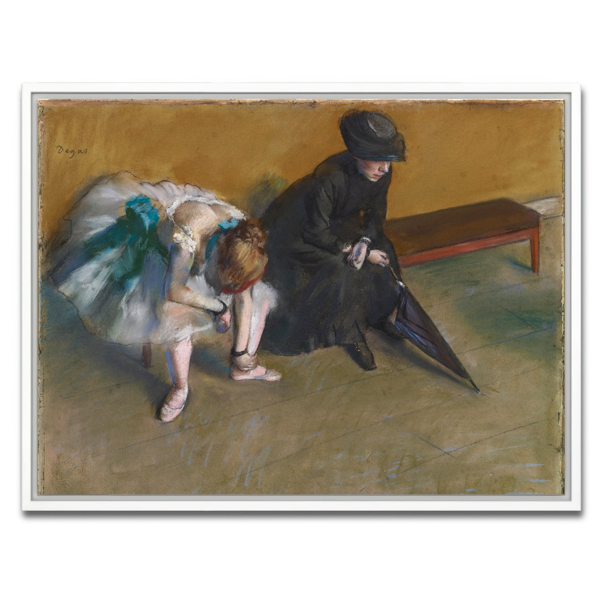 AUTO-MOCKUP WHITE | Waiting | 1 Piece | White Framed Canvas | group=4x3