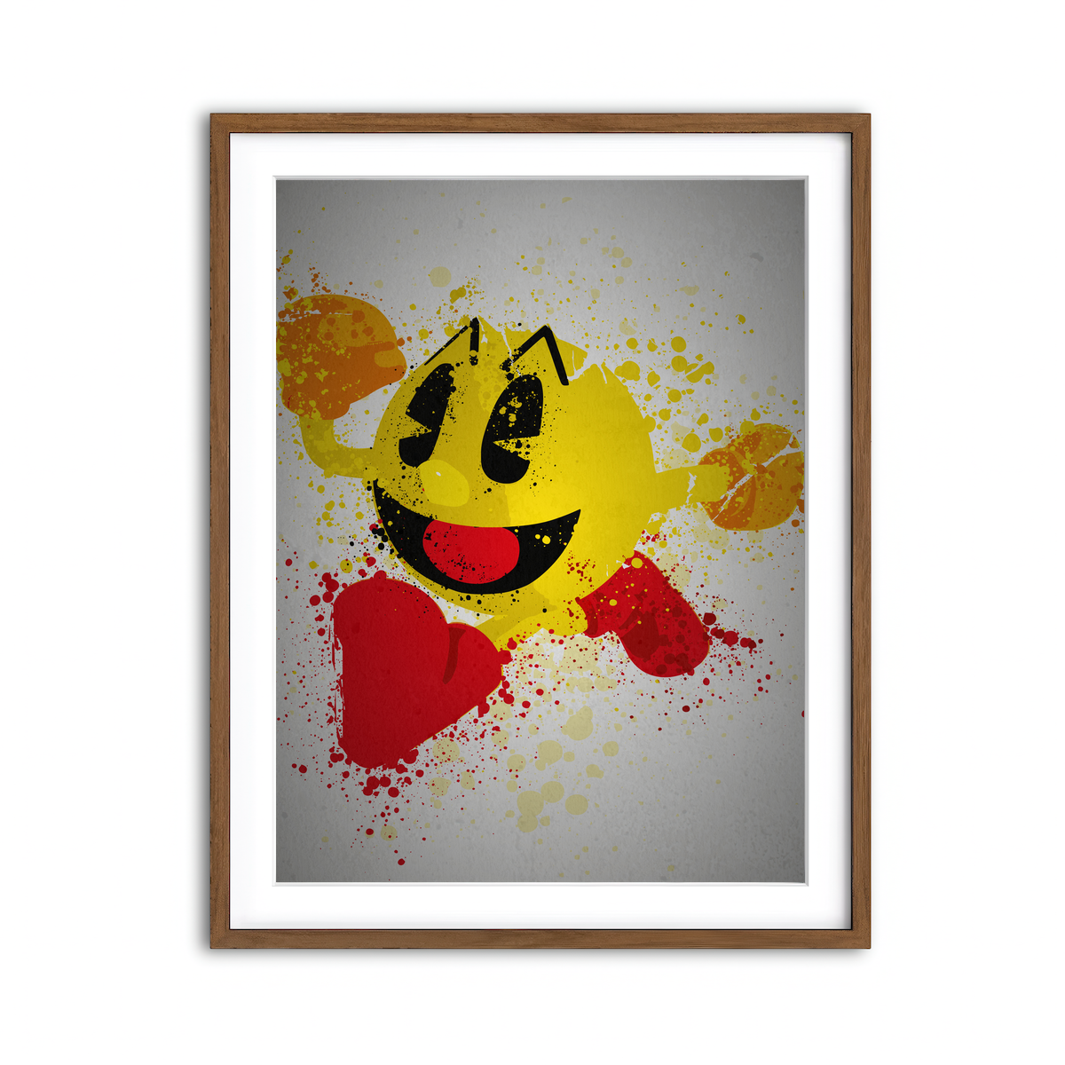 Framed Print 3x4 Walnut