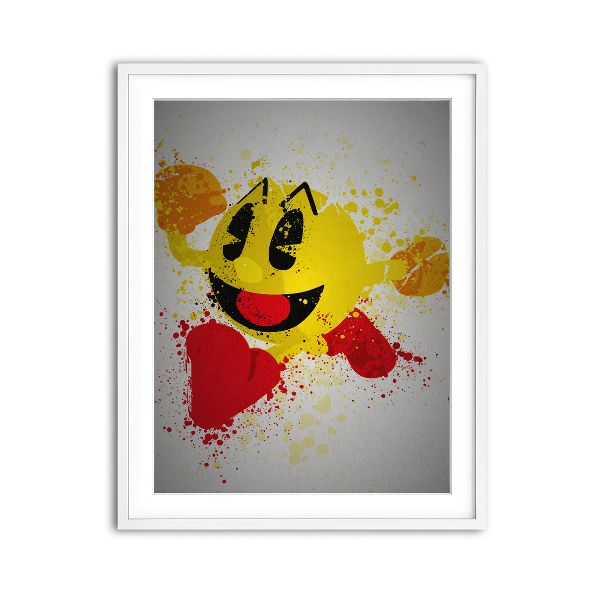 Framed Print 3x4 White