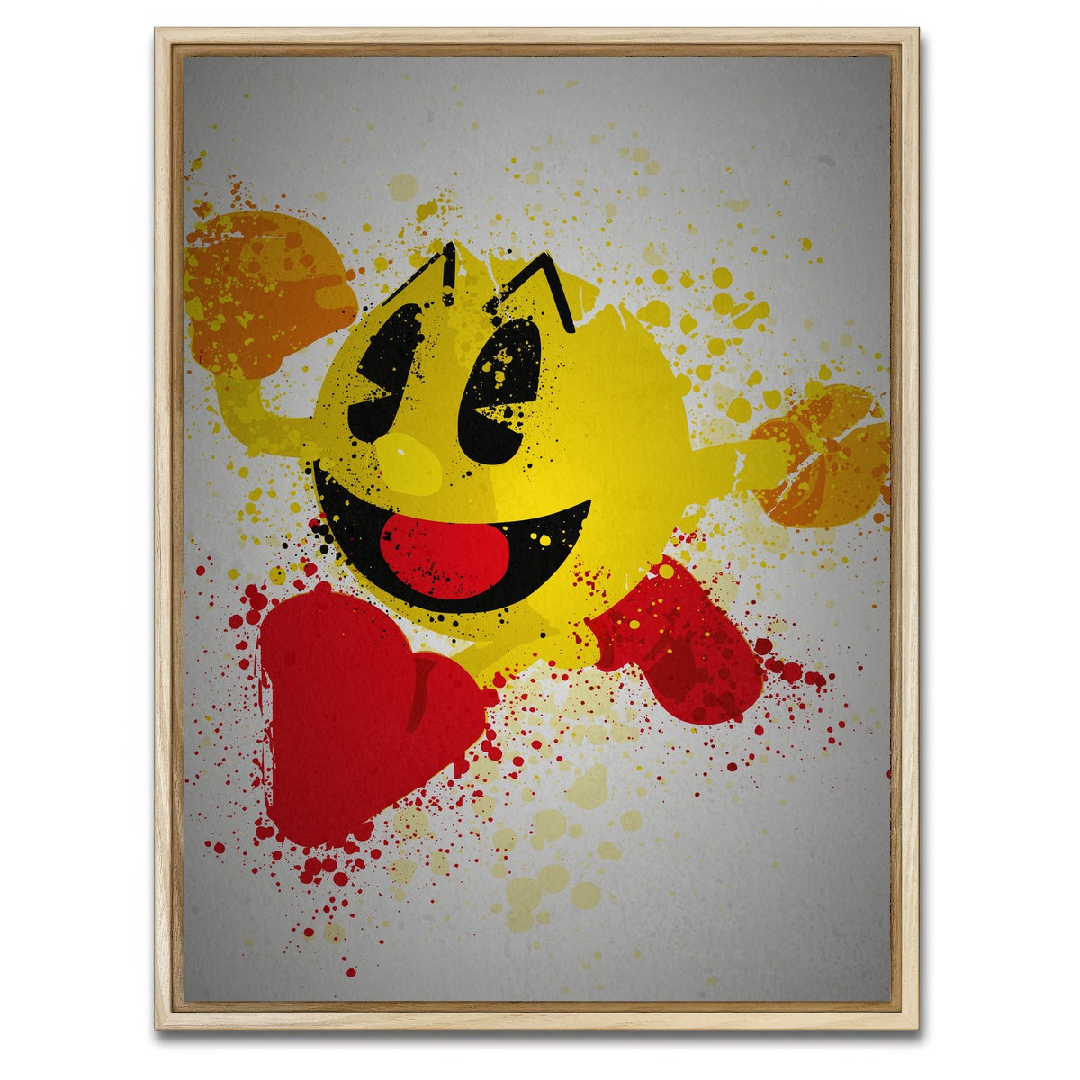 AUTO-MOCKUP WHITE | Waka Waka | 1 Piece | Natural Framed Canvas | group=3x4