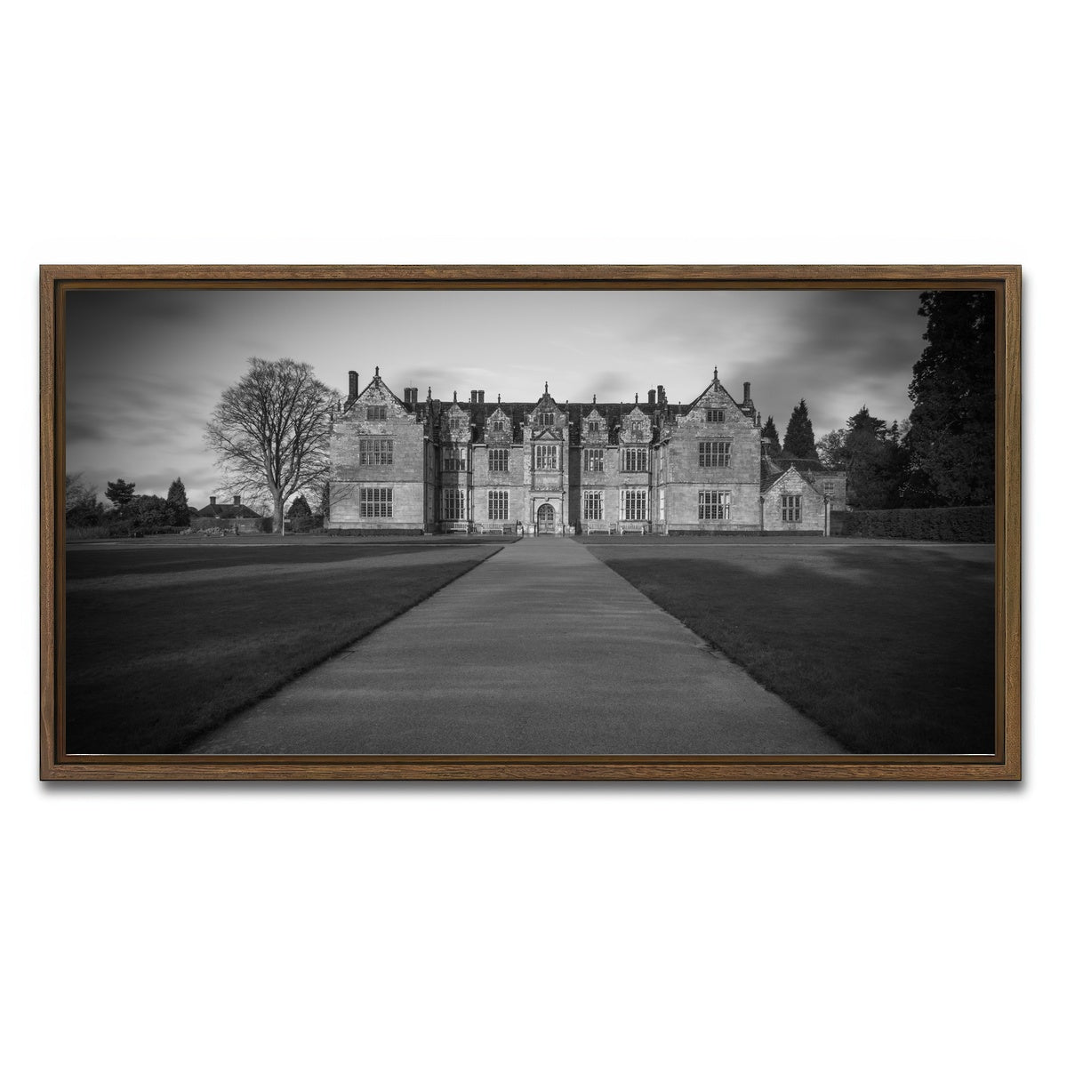 AUTO-MOCKUP WHITE | Wakehurst Place | 1 Piece | Walnut Framed Canvas | group=2x1
