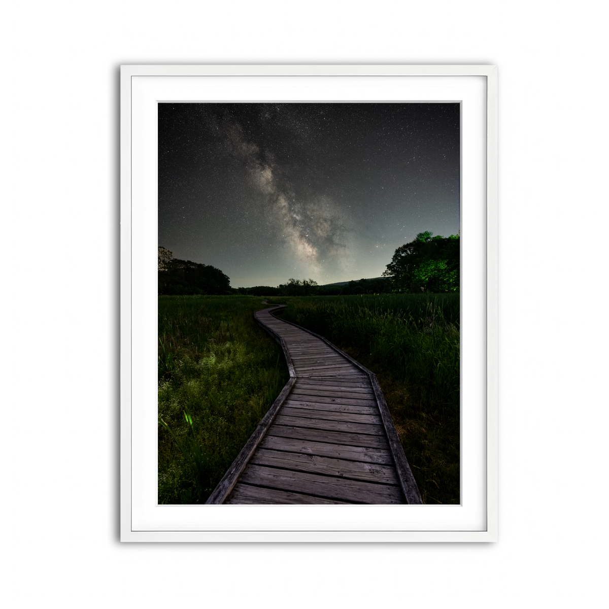 Framed Print 3x4 White