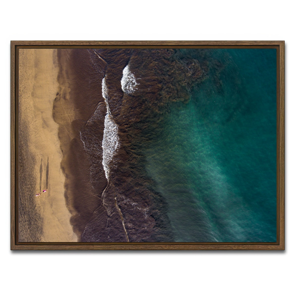 AUTO-MOCKUP WHITE | Walk With A View | 1 Piece | Walnut Framed Canvas | group=4x3