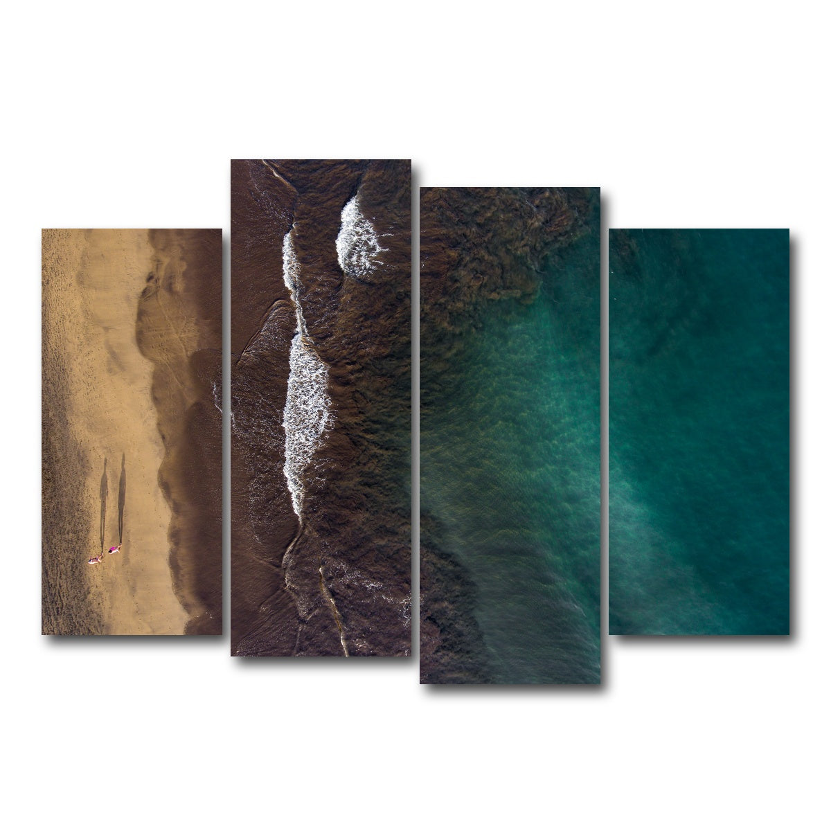 AUTO-MOCKUP WHITE | Walk With A View | 4 Piece | Gallery Wrap Canvas | group=4_normal