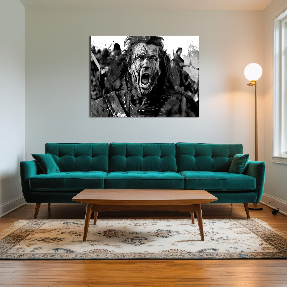 AUTO-MOCKUP ROOM | Wallace Grayscale