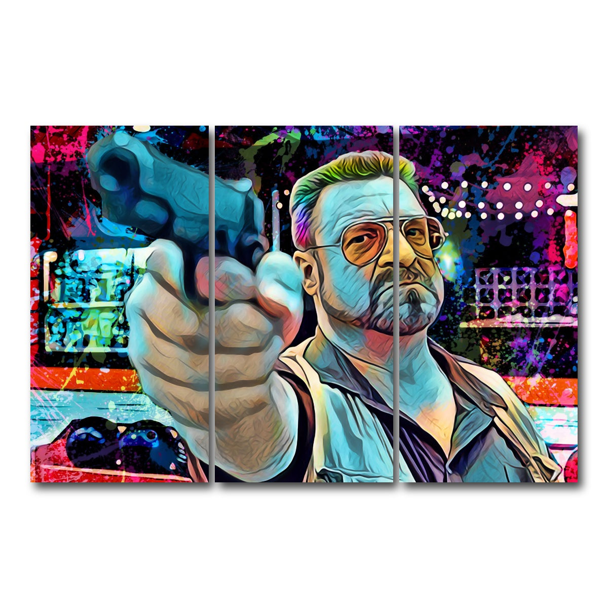 AUTO-MOCKUP WHITE | Walter Sobchak | 3 Piece | Gallery Wrapped | group=12x24