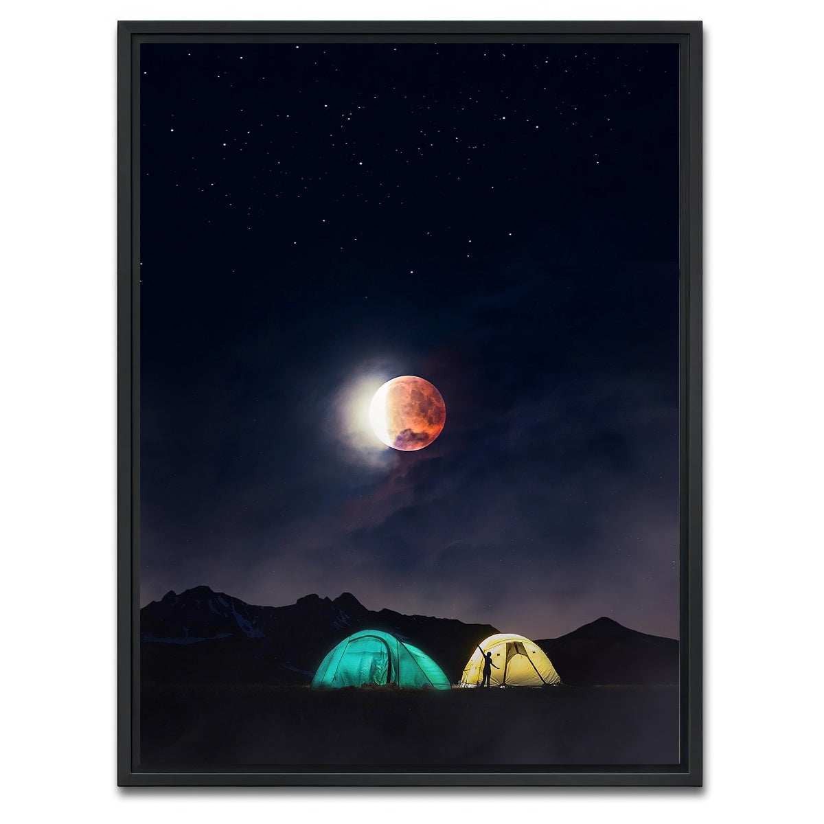 AUTO-MOCKUP WHITE | Wanderlust | 1 Piece | Black Framed Canvas | group=3x4