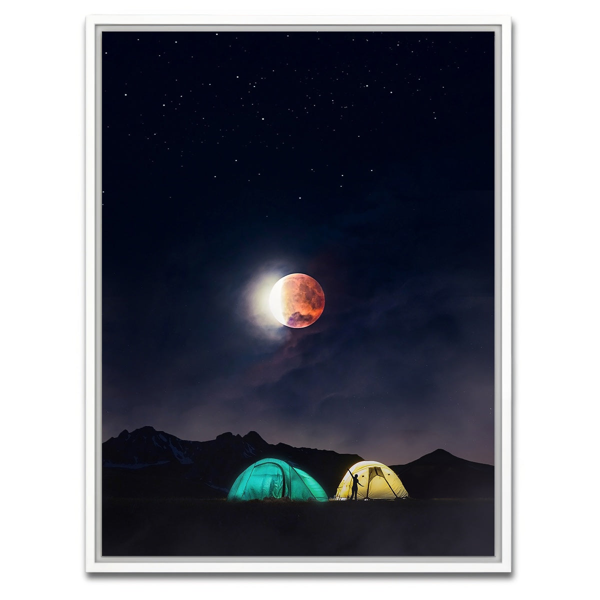 AUTO-MOCKUP WHITE | Wanderlust | 1 Piece | White Framed Canvas | group=3x4