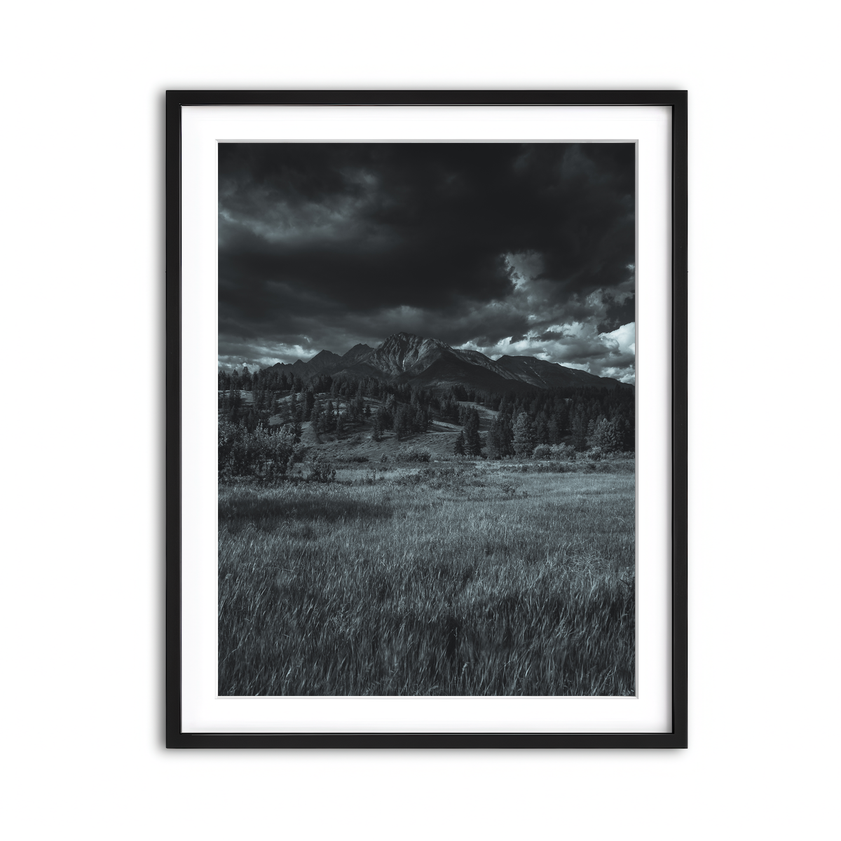 Framed Print 3x4 Black