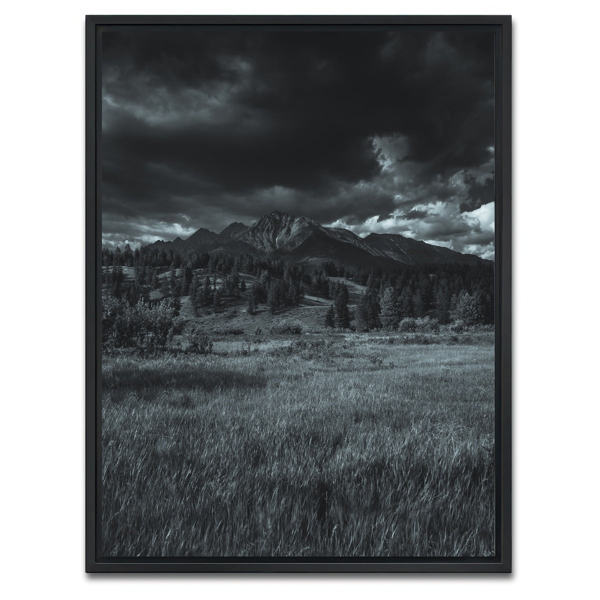 AUTO-MOCKUP WHITE | Wardner Fort Steele Road | 1 Piece | Black Framed Canvas | group=3x4