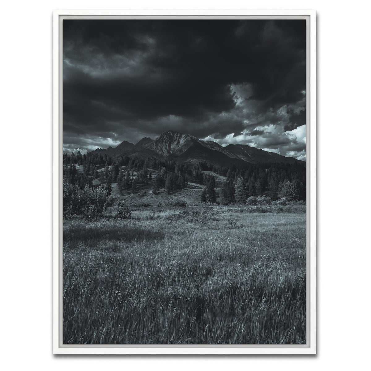 AUTO-MOCKUP WHITE | Wardner Fort Steele Road | 1 Piece | White Framed Canvas | group=3x4