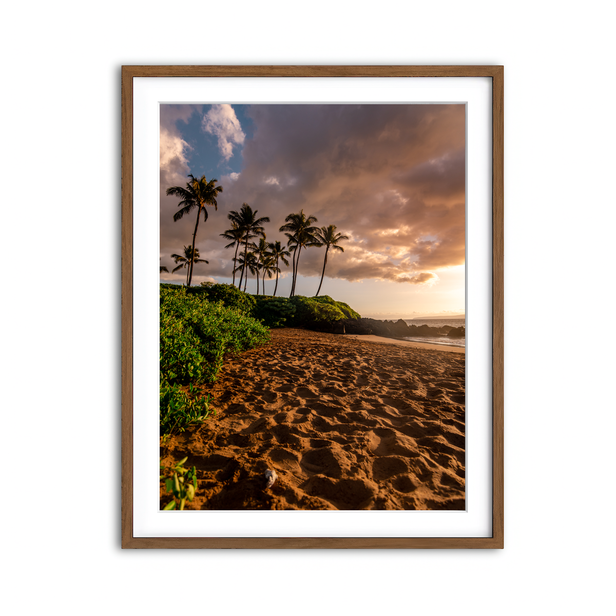Framed Print 3x4 Walnut