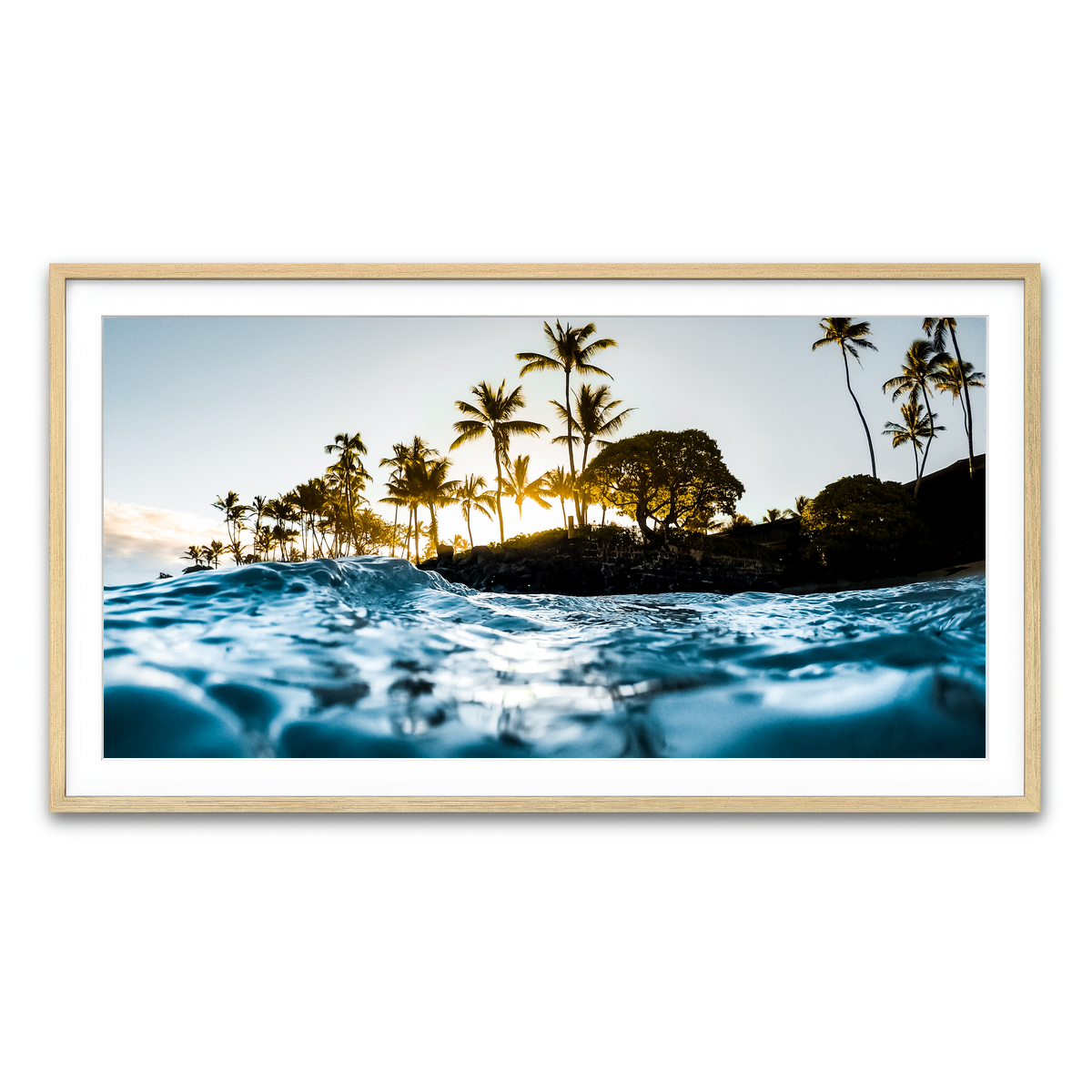 Framed Print 2x1 Natural