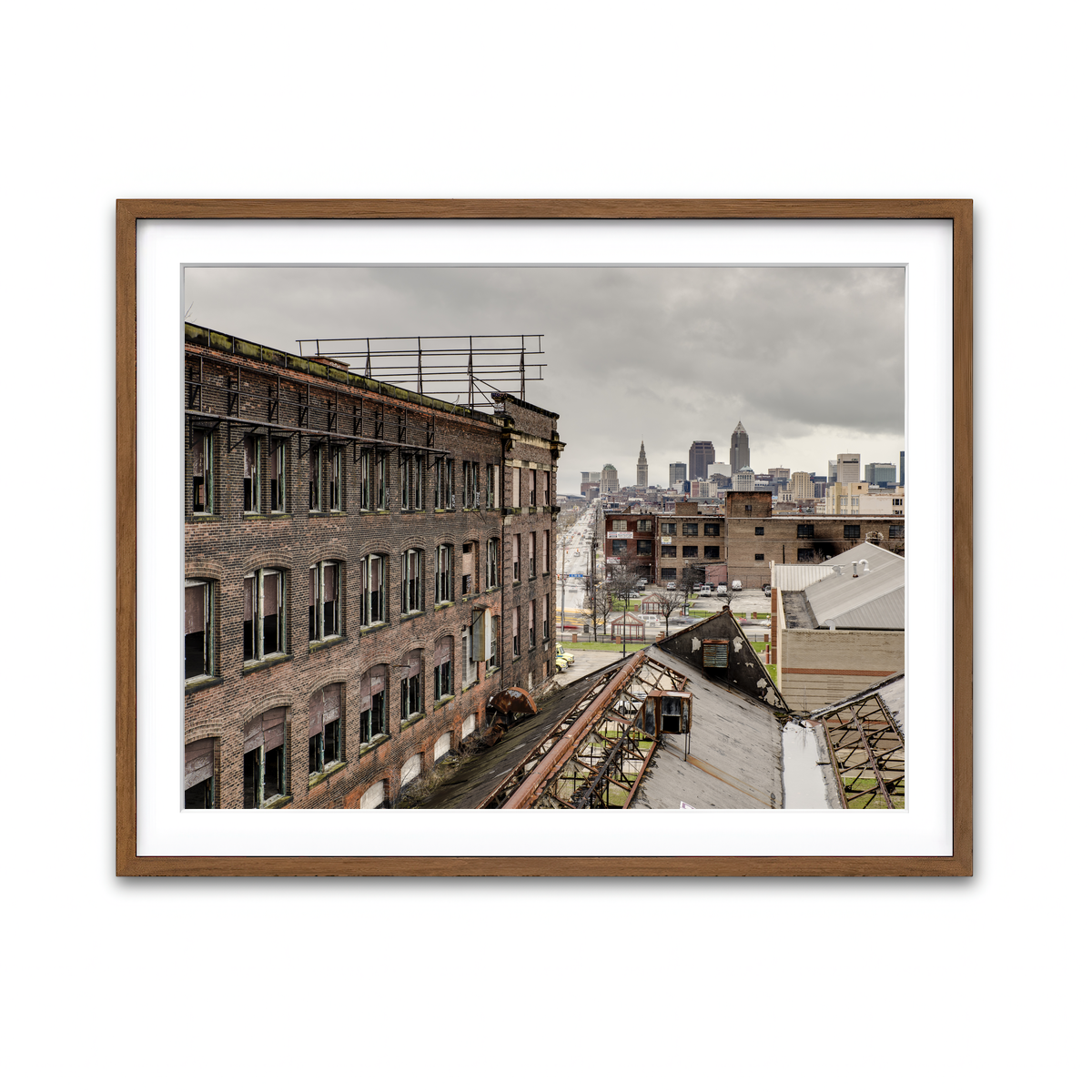 Framed Print 4x3 Walnut