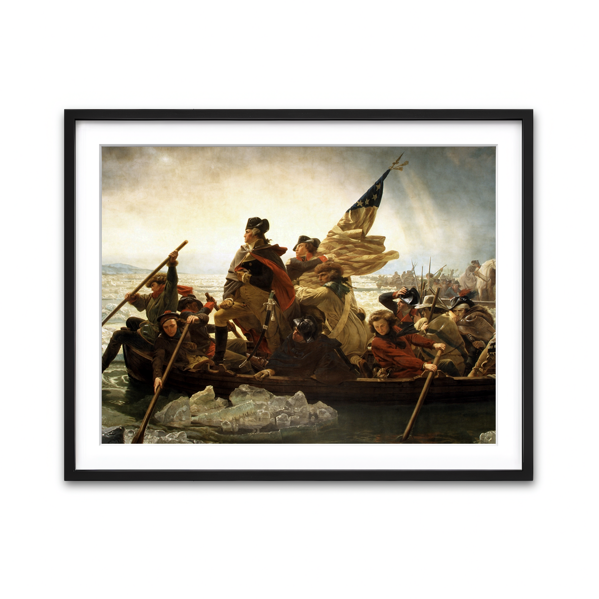 Framed Print 4x3 Black