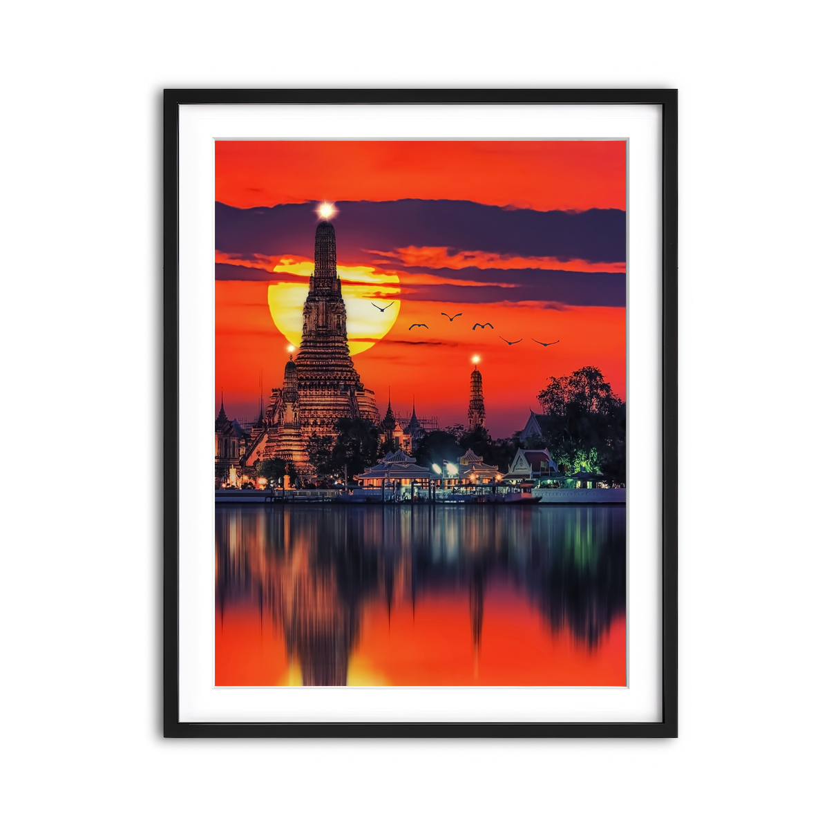 Framed Print 3x4 Black
