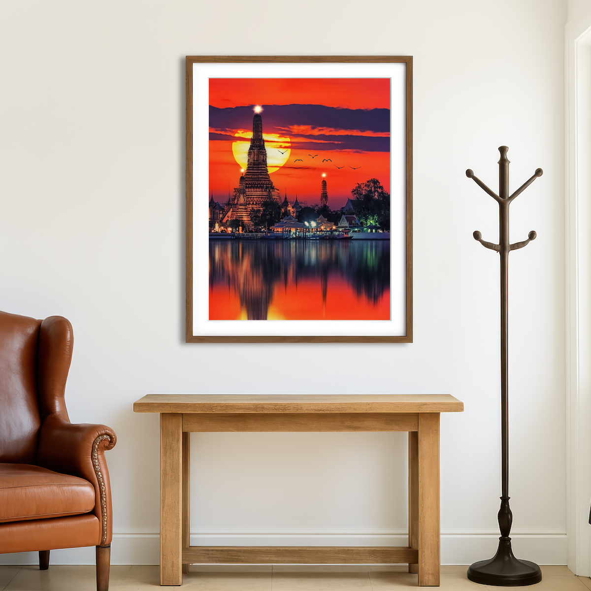 AUTO-MOCKUP ROOM | Wat Arun Ratchawararam Wall Art