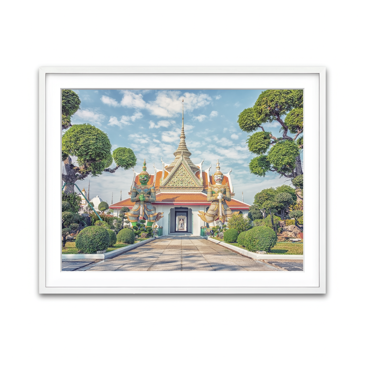 Framed Print 4x3 White