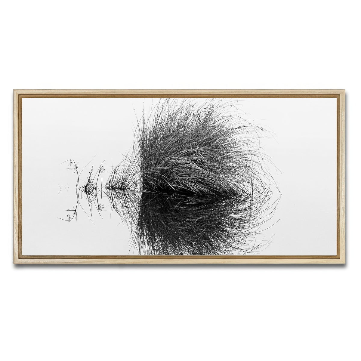 AUTO-MOCKUP WHITE | Water Bush | 1 Piece | Natural Framed Canvas | group=2x1