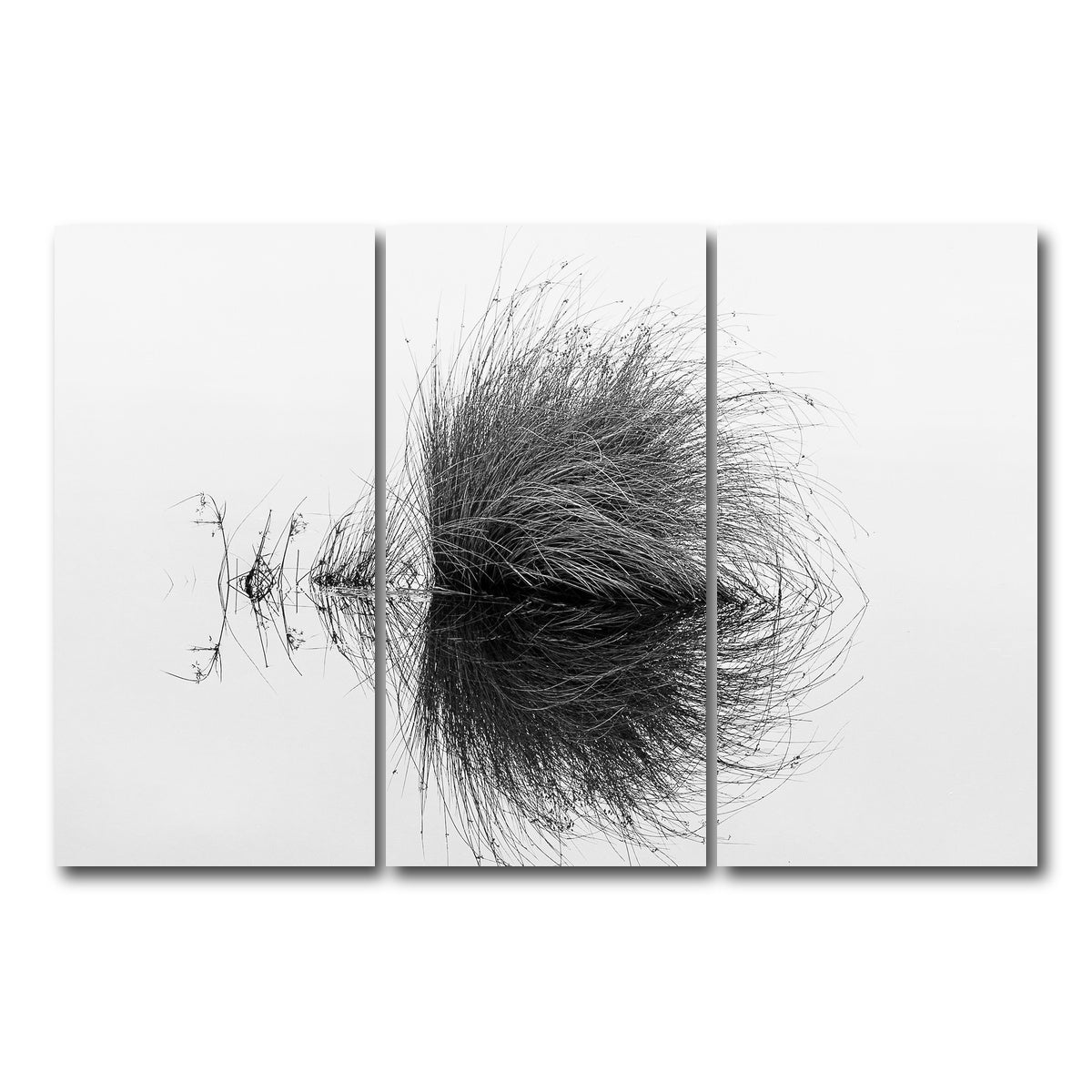 AUTO-MOCKUP WHITE | Water Bush | 3 Piece | Gallery Wrap Canvas | group=12x24