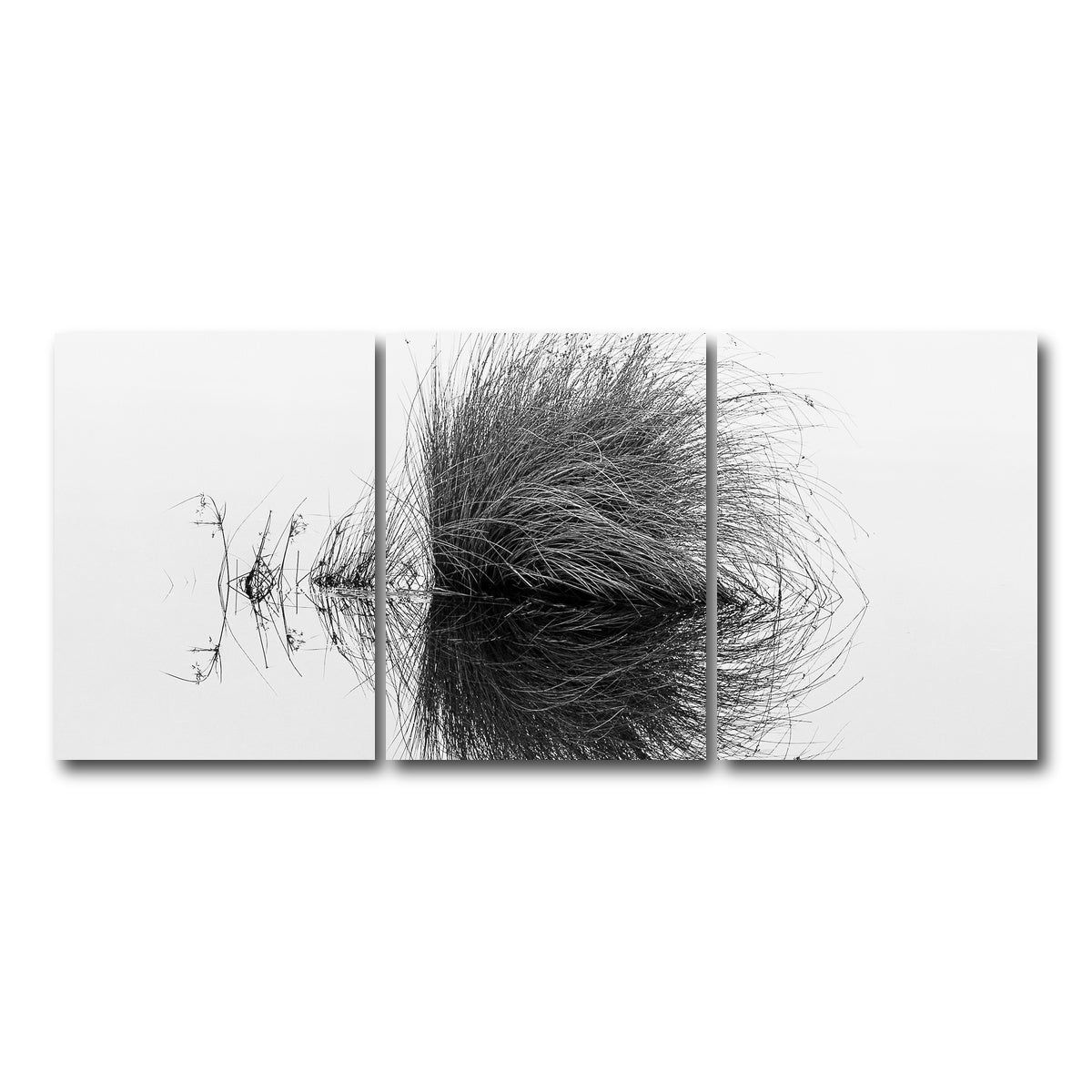 AUTO-MOCKUP WHITE | Water Bush | 3 Piece | Gallery Wrap Canvas | group=18x24