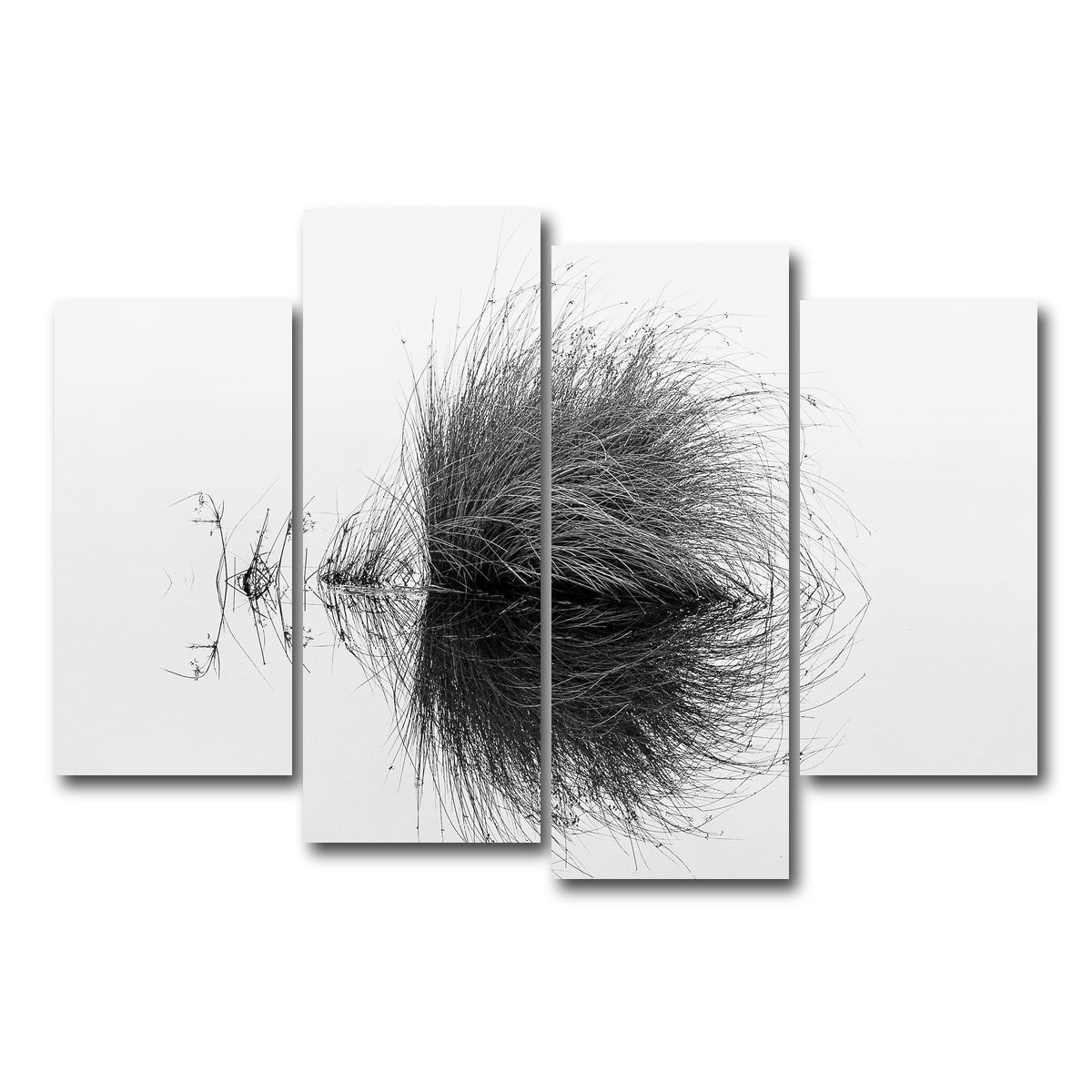 AUTO-MOCKUP WHITE | Water Bush | 4 Piece | Gallery Wrap Canvas | group=4_short